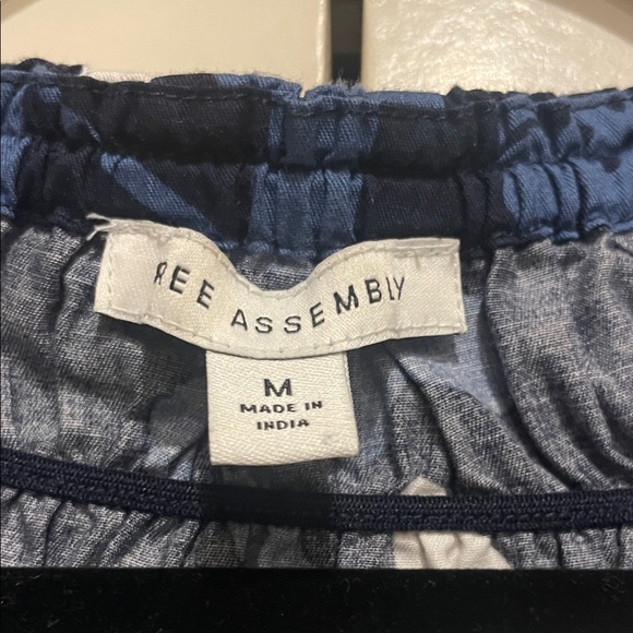 Floral Navy Dress with Pink and White Accents - Picture 2 of 8